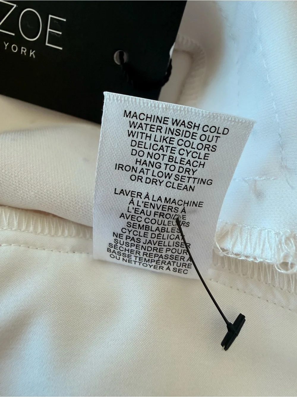 Rachel Zoe White  Pants with Stud Detail